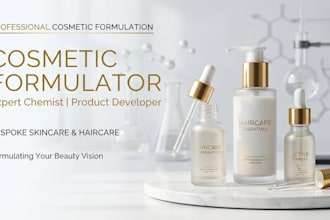 be your cosmetic formulation chemist and cosmetic formulator
