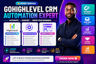 be your gohighlevel expert for funnels and workflow automation