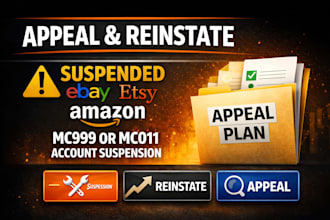 fix amazon seo listing issues optimize reinstate suspended account violation ppc