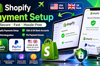 set up secure shopify checkout and payments
