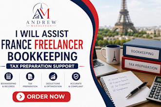 do france freelancer bookkeeping tax preparation support