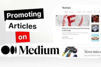 do viral medium article promotion and increase your followers and engagement