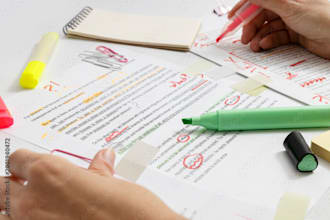 copy edit your fiction or poetry writing