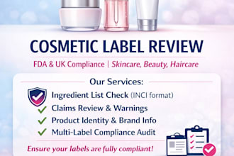 check your skincare labels for cpnp compliance and eu