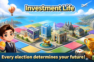 design premium chibi game art and promotional illustrations