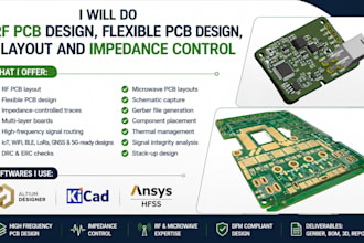 do rf pcb design flexible pcb design layout and impedance control