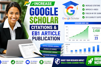 increase google scholar, scopus citation, backdated citation, eb1 article