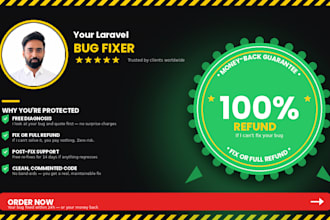 fix any php laravel bug error or website issue in 24 hours