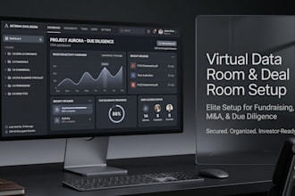setup secure deal room, investor data vault and portal, virtual data room firmex