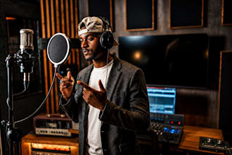 male custom vocals singer songwriter rapper for personalized love song