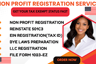 do 501c3 non profit registration reinstate tax exempt form 990 bye law