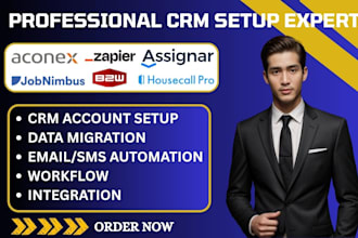 integration jobnimbus crm  housecall pro assignar b2w software aconex automation