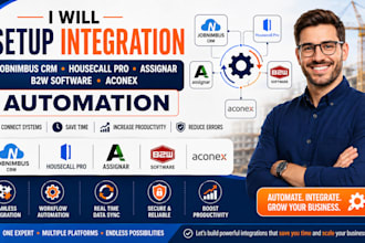jobnimbus crm gorilladesk housecall pro assignar b2w software aconex automation