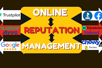 offer brand reputation management, ORM service repair your online reputation