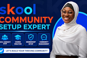 skool setup skool online community skool credit repair skool community setup