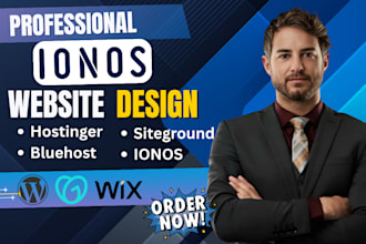design responsive wordpress website using ionos and kadence blocks