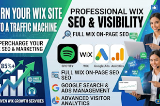 wix website promotion online store marketing sales funnel wix seo ecommerce