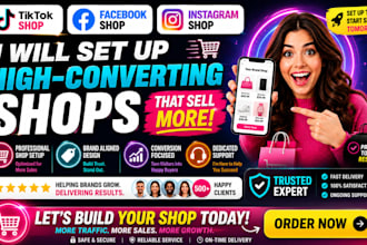 setup tiktok shop facebook shop ig shop dropshipping listing tiktok tiktok ads