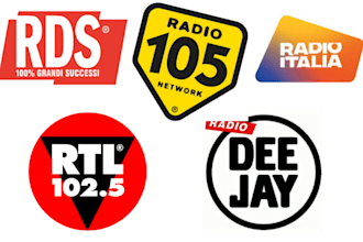 do music promotion and airplay on top italian radio station