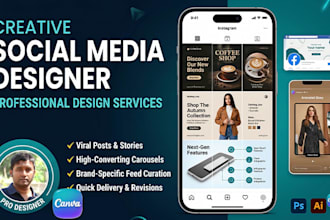 design custom canva templates for your social media branding