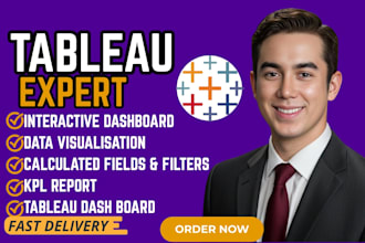 create professional tableau dashboards