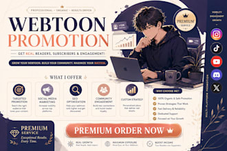 do webtoon promotion webtoon comic tapas webcomic