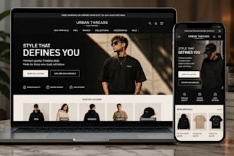 design shopify clothing website clothing brand website shopify clothing store