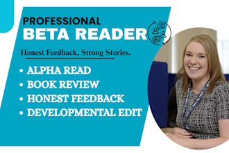 beta read romance, horror thriller, christian novel, with honest feedback