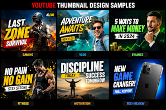 create engaging youtube thumbnails in 24 hours