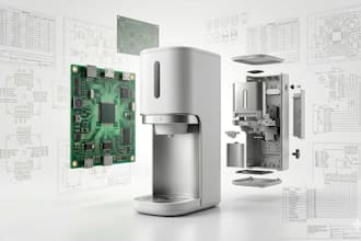 design smart food, water dispenser, iot kitchen product, prototype