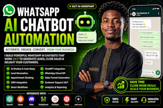 build whatsapp ai chatbot automation with gohighlevel and CRM integration