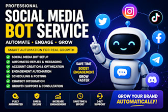 create automation ready social media accounts