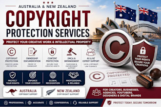 file australia new zealand copyright protection dmca infringement support