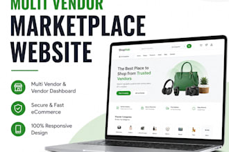 build high converting multi vendor ecommerce marketplace website