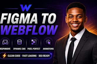 be your webflow developer for figma to webflow conversions