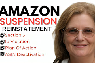 write amazon appeal letter  and reinstate  amazon suspended seller account