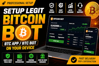 setup legit bitcoin bot, btc app, btc bot on your device