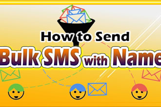 send bulk sms to all world with sid, custom sender name, sms marketing, bulk sm