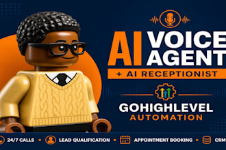 set up gohighlevel ai receptionist , ghl ai voice agent conversational ai claude