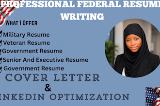 write a powerful federal resume writing