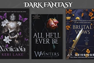 dark romance, dark fantasy, fantasy cover, romance, romance book cover, kdpcover
