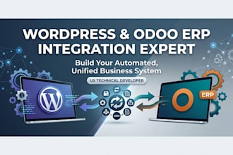 build high converting wordpress site with odoo erp integration