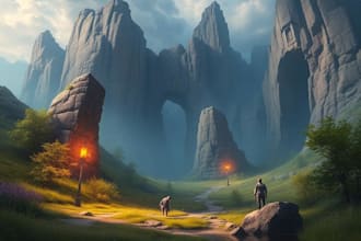create environment concept art backgrounds