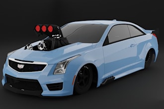 reate 3d car roblox model widebodykit carpart bumper
