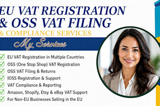register eu vat numbers and handle oss vat filing and compliance