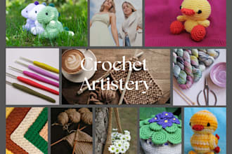 do crochet patterns, amigurumi PDF designs, and grow your etsy crochet store