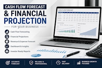 create cash flow and financial projections
