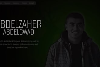 build your a professional arabic and english website