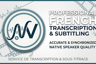 be your french transcriber and add captions or subtitles to your video