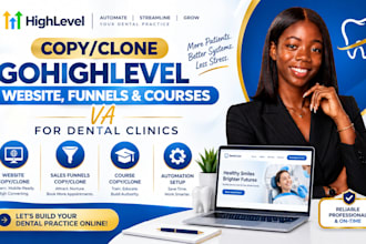 copy clone ghl funnels go high level landing pages migrate highlevel website VA